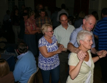 The local community enjoying our fundraising barn dance